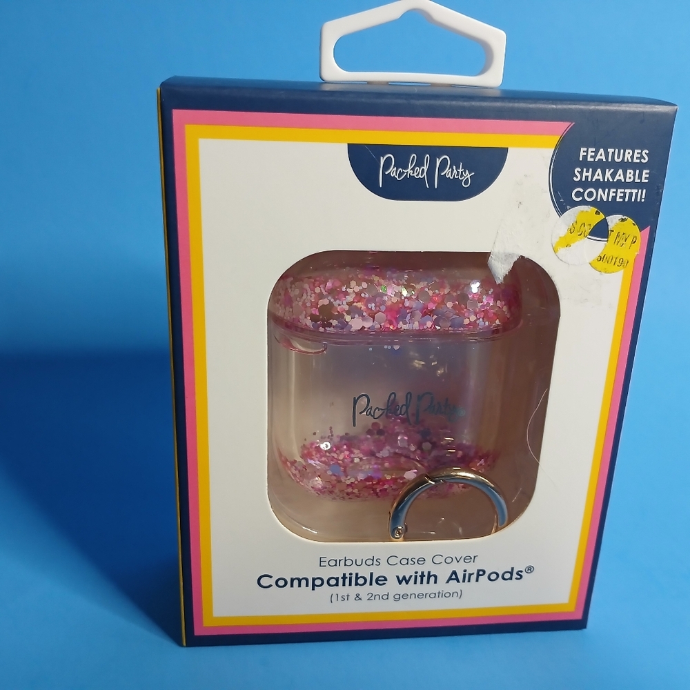 Packed Party earbud case, new in factory pkg